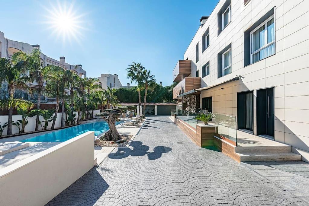 Ferienwohnung 5 Stelle Piscina, Jacuzzi, Wifi - 2 Min Dal Mare Miami Playa Exterior foto